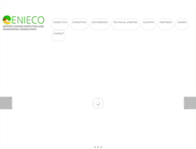 Tablet Screenshot of enieco.com